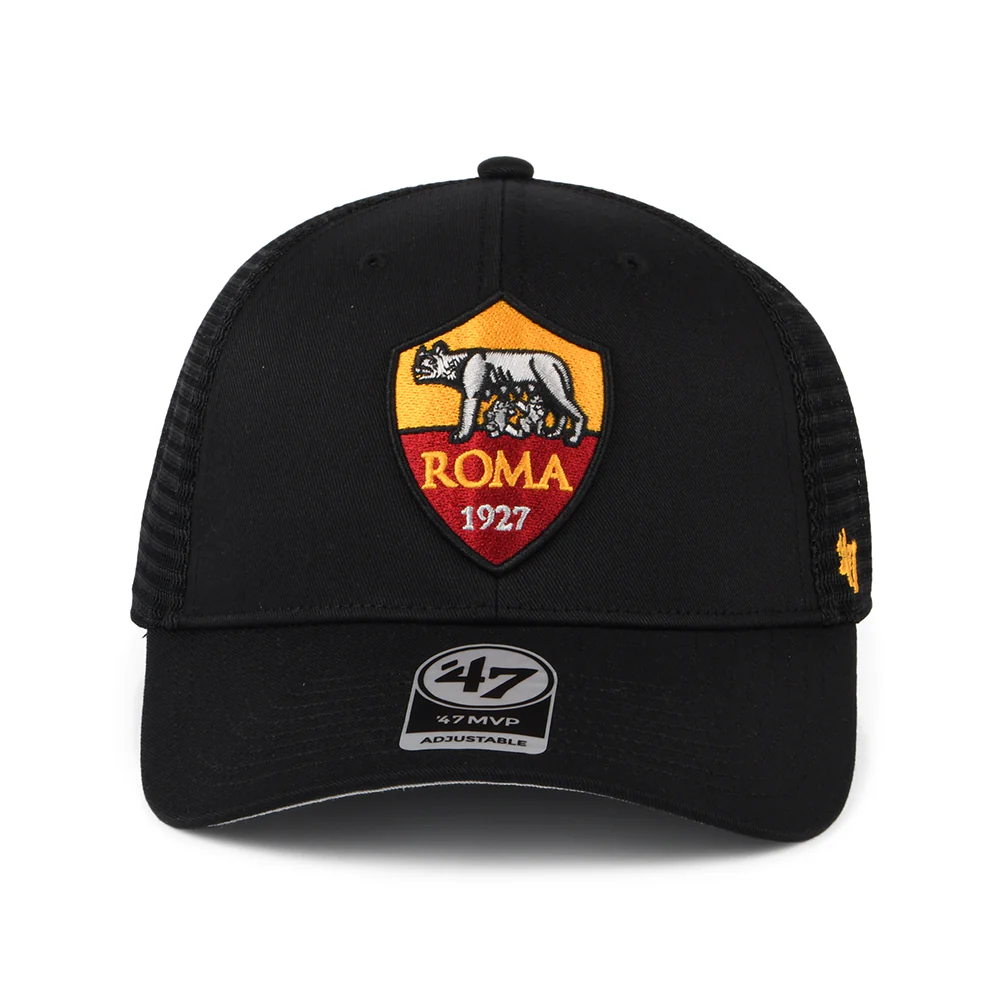 47 Brand AS Roma Trucker Cap - Branson MVP - Schwarz - Image 2