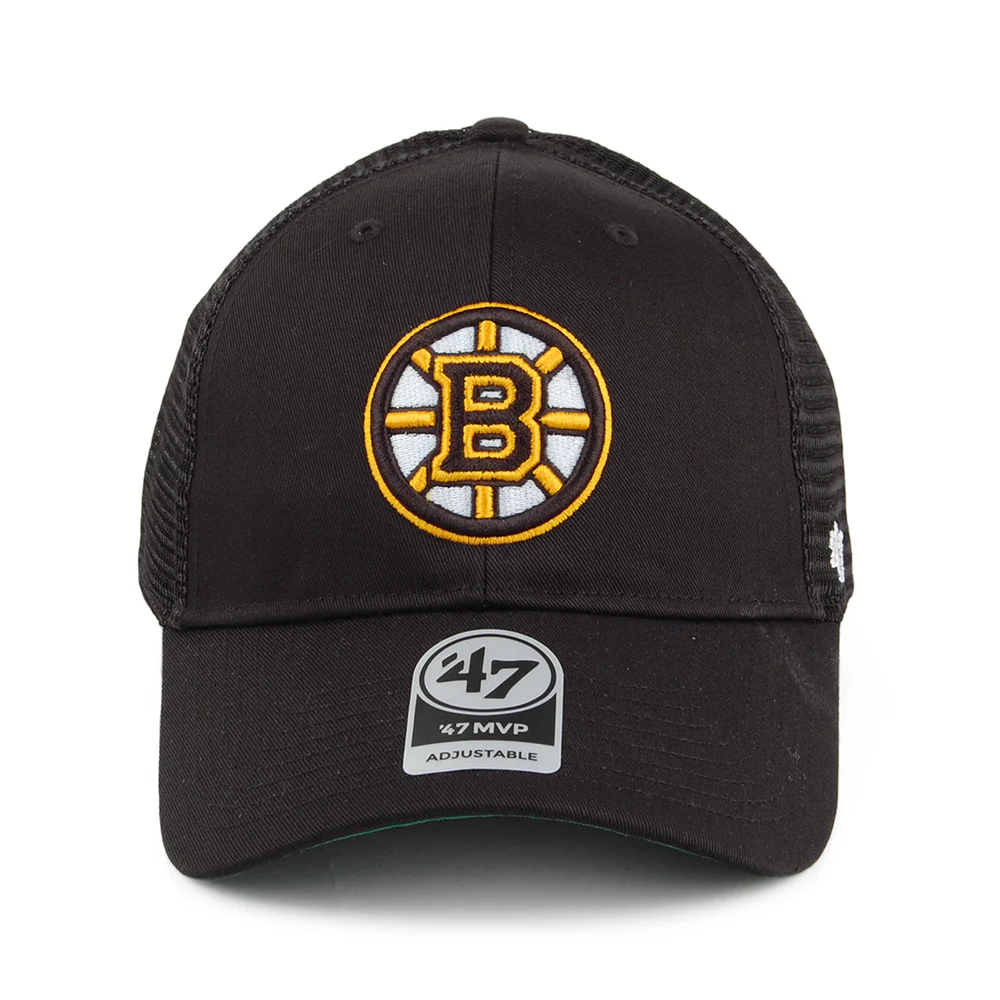 47 Brand Boston Bruins Trucker Cap - Branson MVP - Schwarz - Image 2