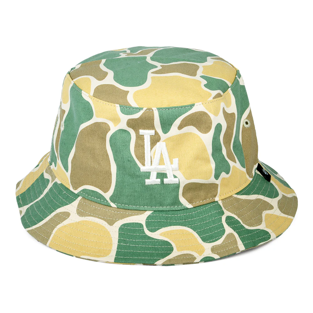 47 Brand L.A. Dodgers Fischerhut - MLB Duck Camo - Natur-Olivgrün - Image 2