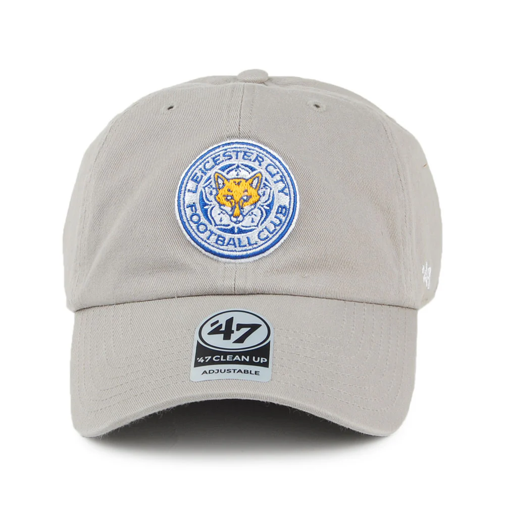 47 Brand Leicester City F.C. Baseball Cap - Clean Up - Grau - Image 2