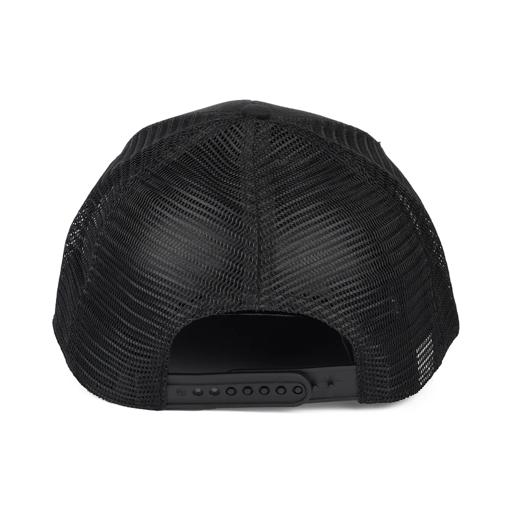 47 Brand Liverpool FC Trucker Cap - Branson MVP - Schwarz auf Schwarz - Image 3