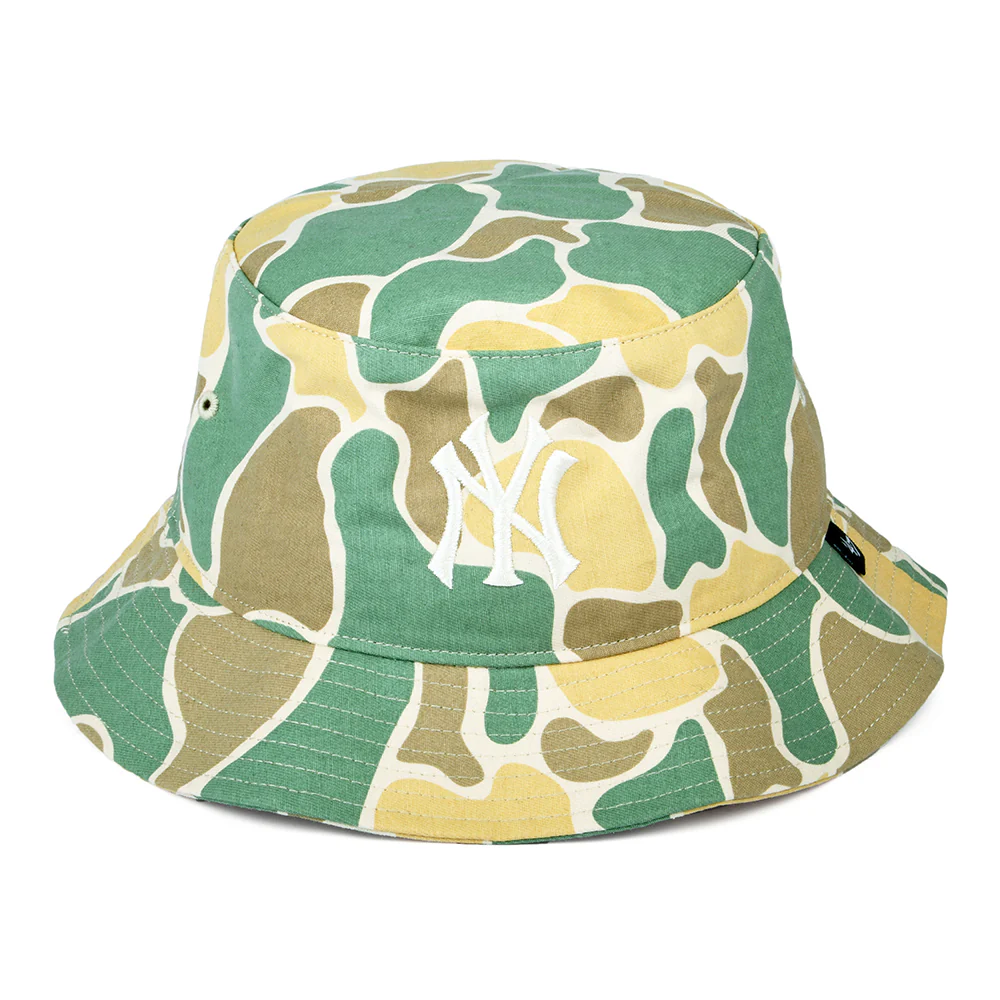 47 Brand New York Yankees Fischerhut - MLB Duck Camo - Natur-Olivgrün - Image 2