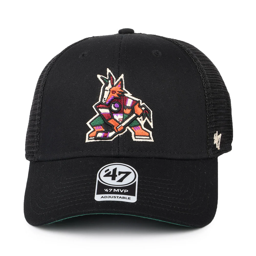 47 Brand Arizona Coyotes Trucker Cap Branson MVP - Schwarz - Image 2