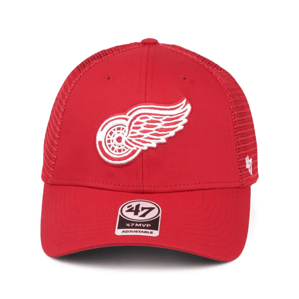 47 Brand Detroit Red Wings Trucker Cap - Branson MVP - Rot - Image 2