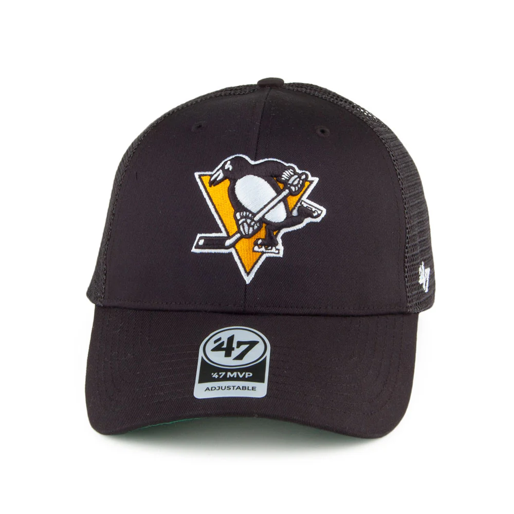 47 Brand Pittsburgh Penguins Trucker Cap - Branson MVP - Schwarz - Image 2