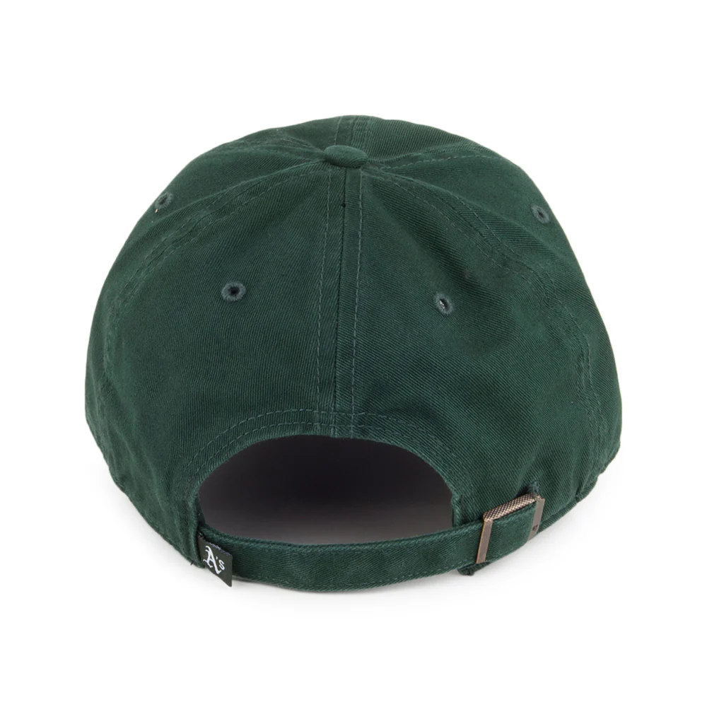 47 Brand Oakland Athletics Clean Up Baseball Cap - Dunkelgrün - Image 3