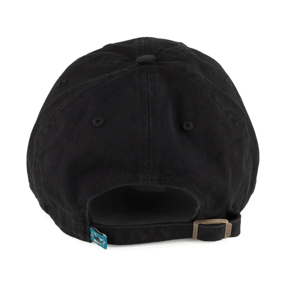 47 Brand San Jose Sharks Clean Up Cap - Schwarz - Image 3
