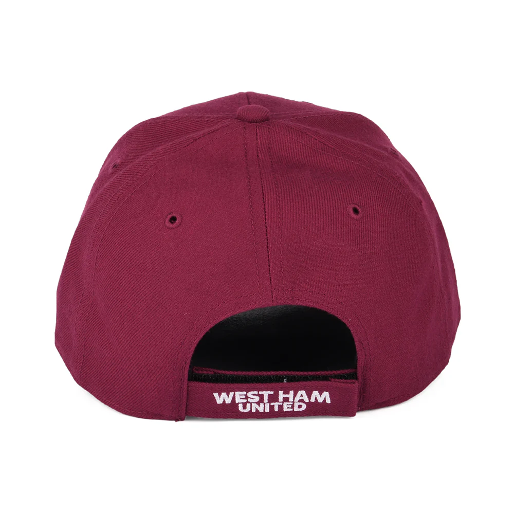 47 Brand West Ham United FC Baseball Cap - MVP - Kastanienbraun - Image 3