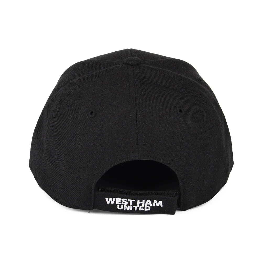 47 Brand West Ham United FC Baseball Cap - MVP - Schwarz - Image 3