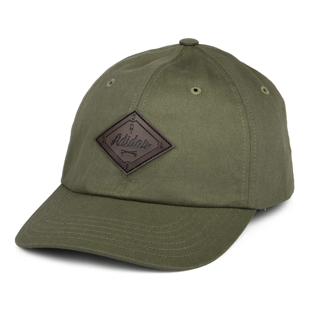 Adidas Clubhouse Snapback Cap aus Baumwolle - Olivgrün