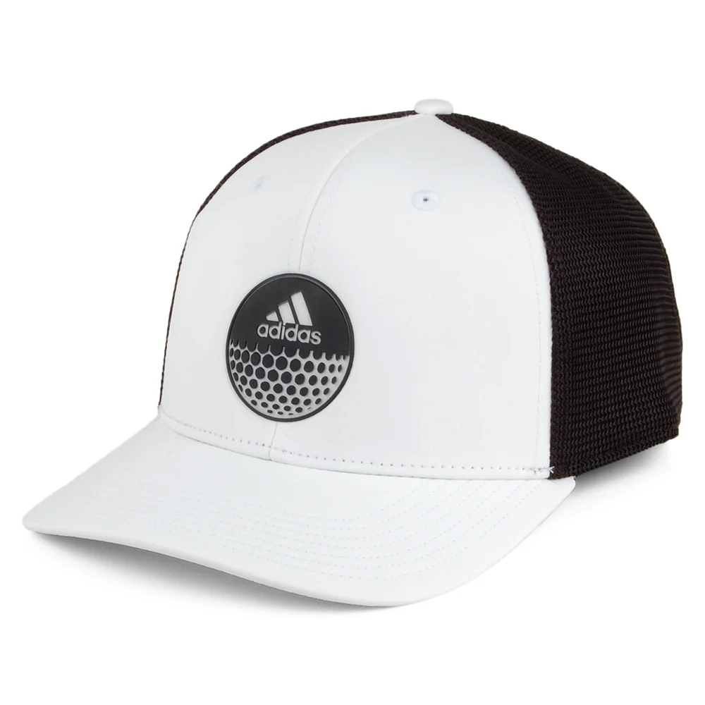 Adidas Globe Trucker Cap - Weiß-Schwarz