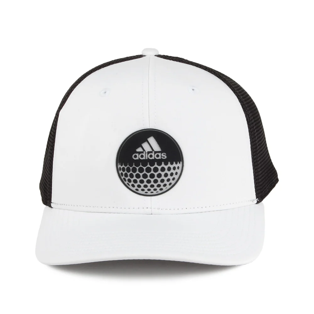 Adidas Globe Trucker Cap - Weiß-Schwarz - Image 2