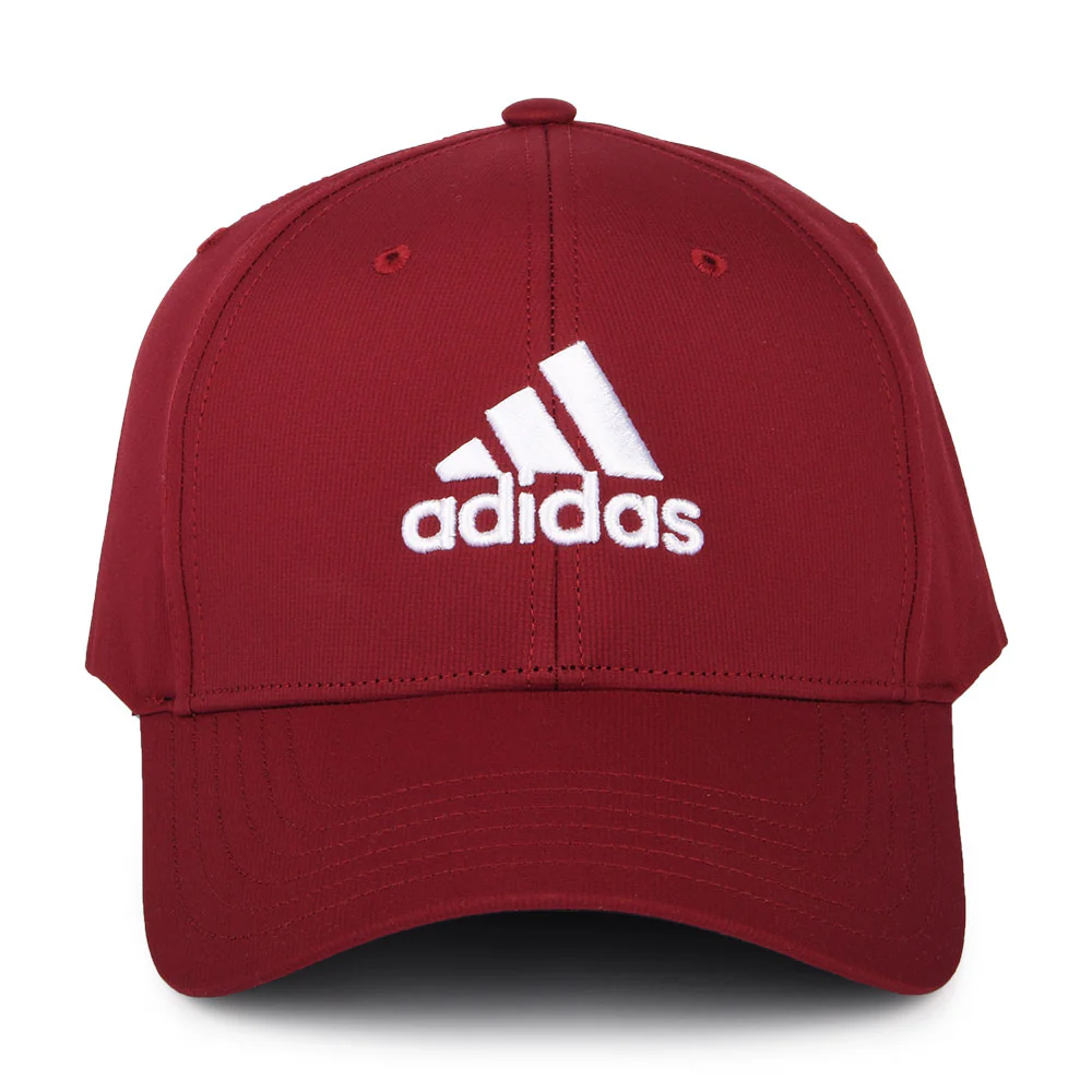Adidas Golf Performance Branded Baseball Cap - Burgunderrot - Image 2