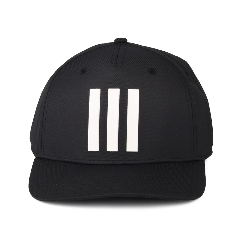 Adidas Golf Tour 3 Stripes Recycled Baseball Cap - Schwarz - Image 2