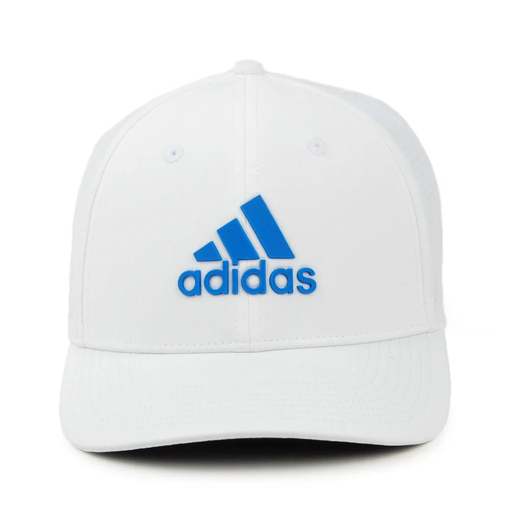 Adidas Golf Tour Fitted Baseball Cap - Weiß-Blau - Image 2