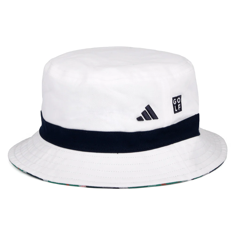Adidas Wendbarer Fischerhut aus Baumwolle - Weiß
