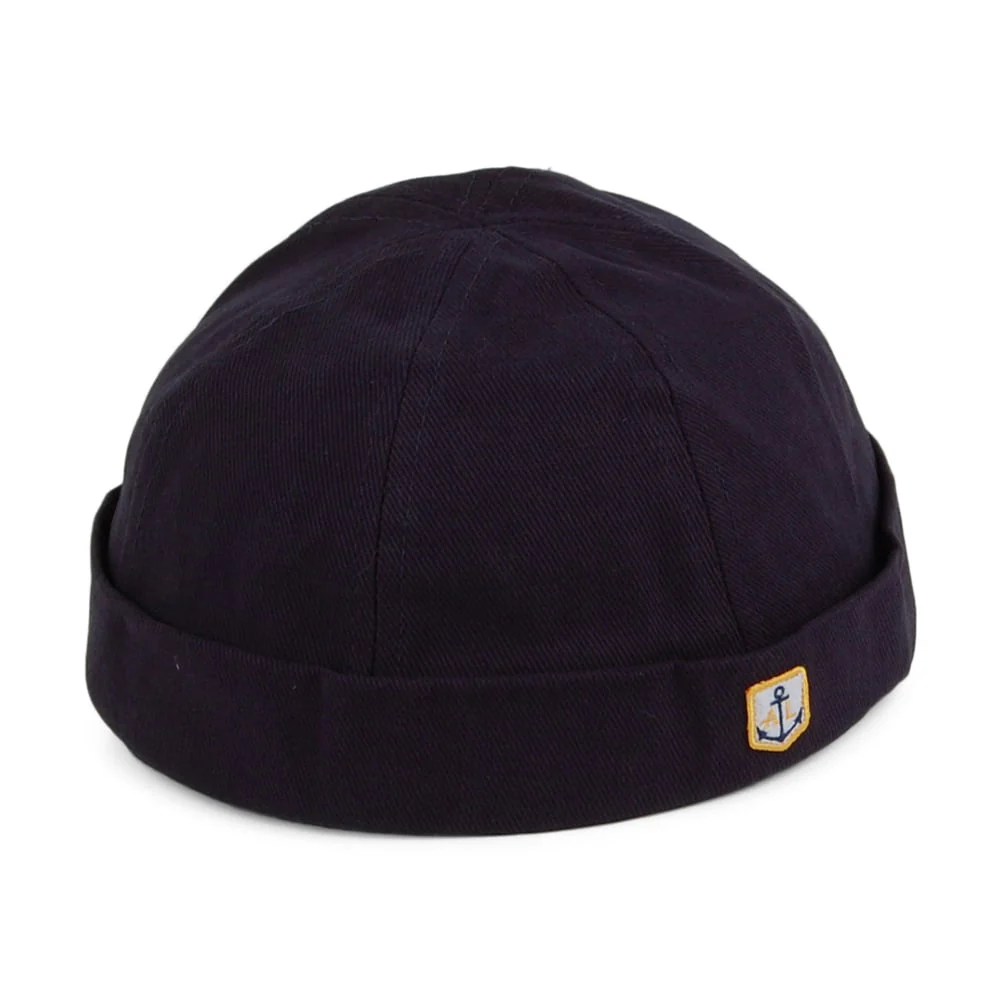 Armor Lux Miki Summer Beanie Mütze aus Baumwolle - Marineblau