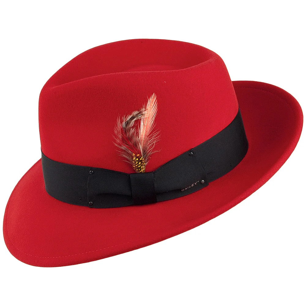 Bailey 7002 II Knautschbarer Fedora - Rot - Image 2