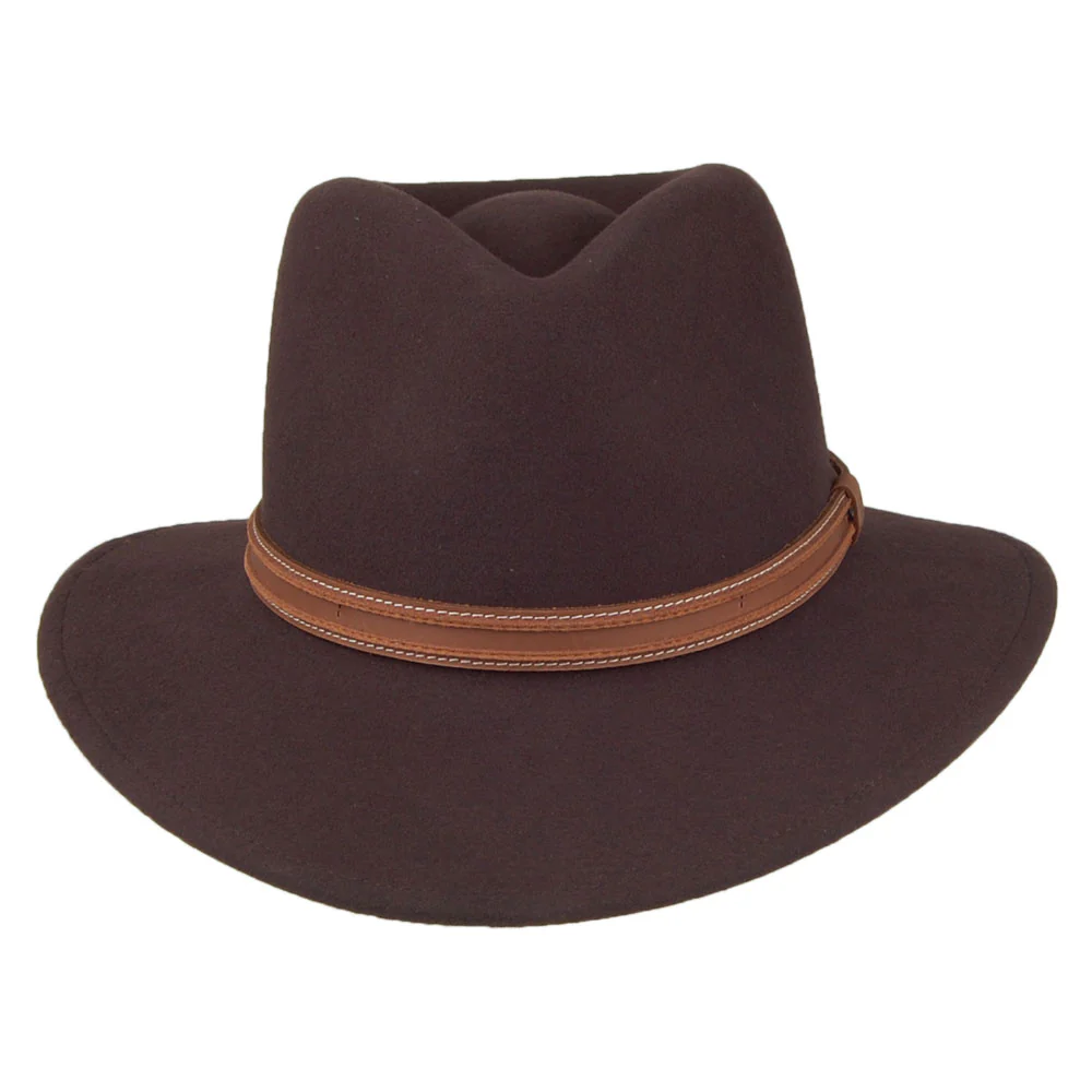 Bailey Camden Safari Fedora Litefelt - Braun - Image 3