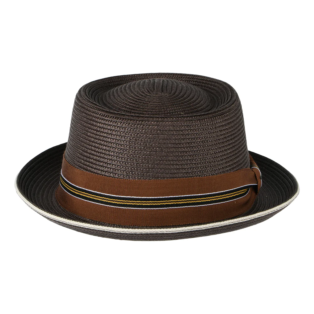 Bailey Carver Pork Pie Hut - Kaffee - Image 3