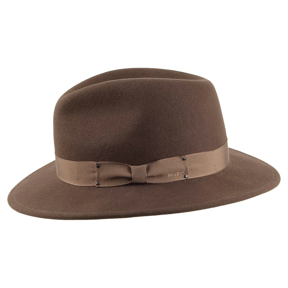Bailey Curtis II Knautschbarer Fedora Hut - Schlangenbraun - Image 2
