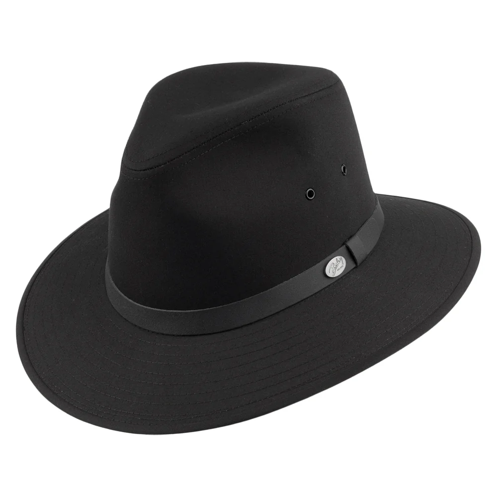 Bailey Dalton Safari Fedora Hut - Schwarz