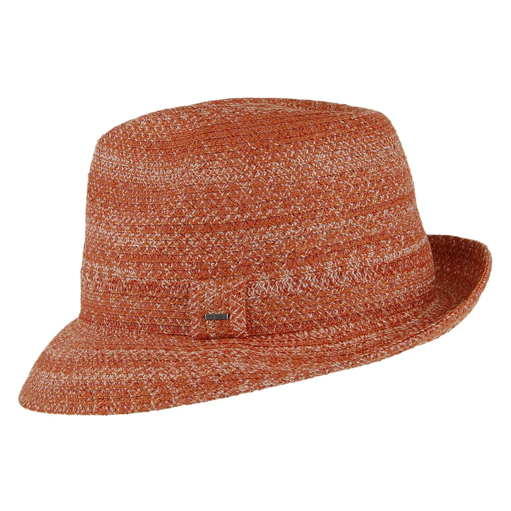 Bailey Freddy Packbarer Trilby Hut - Natur-Rostrot - Image 2