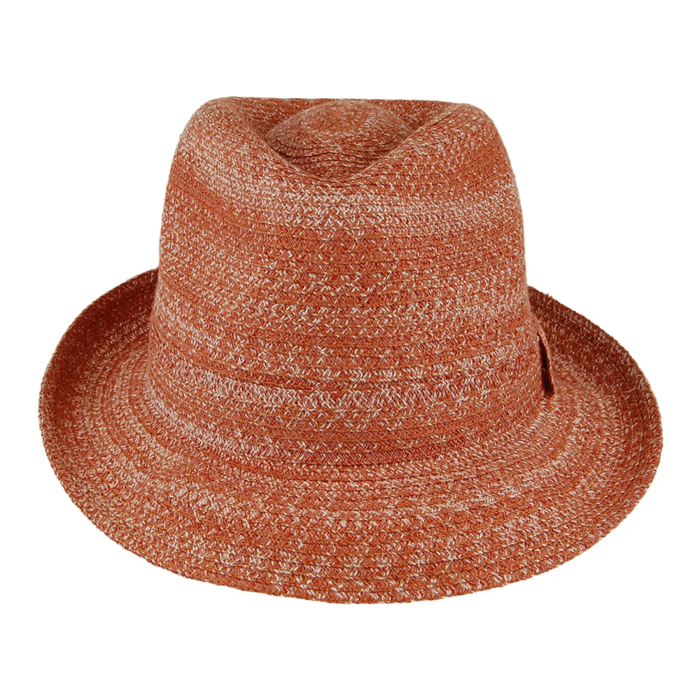 Bailey Freddy Packbarer Trilby Hut - Natur-Rostrot - Image 3