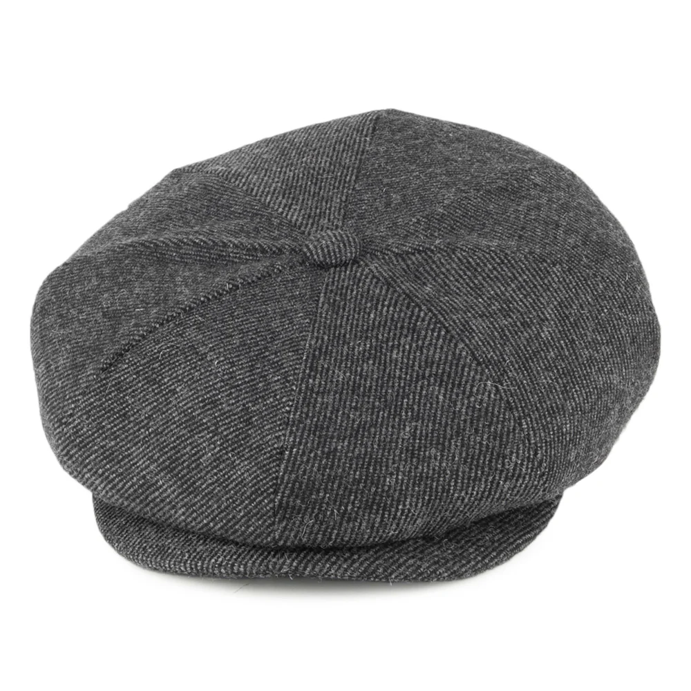 Bailey Galvin Twill Ballonmütze aus Wolle - Anthrazit - Image 2