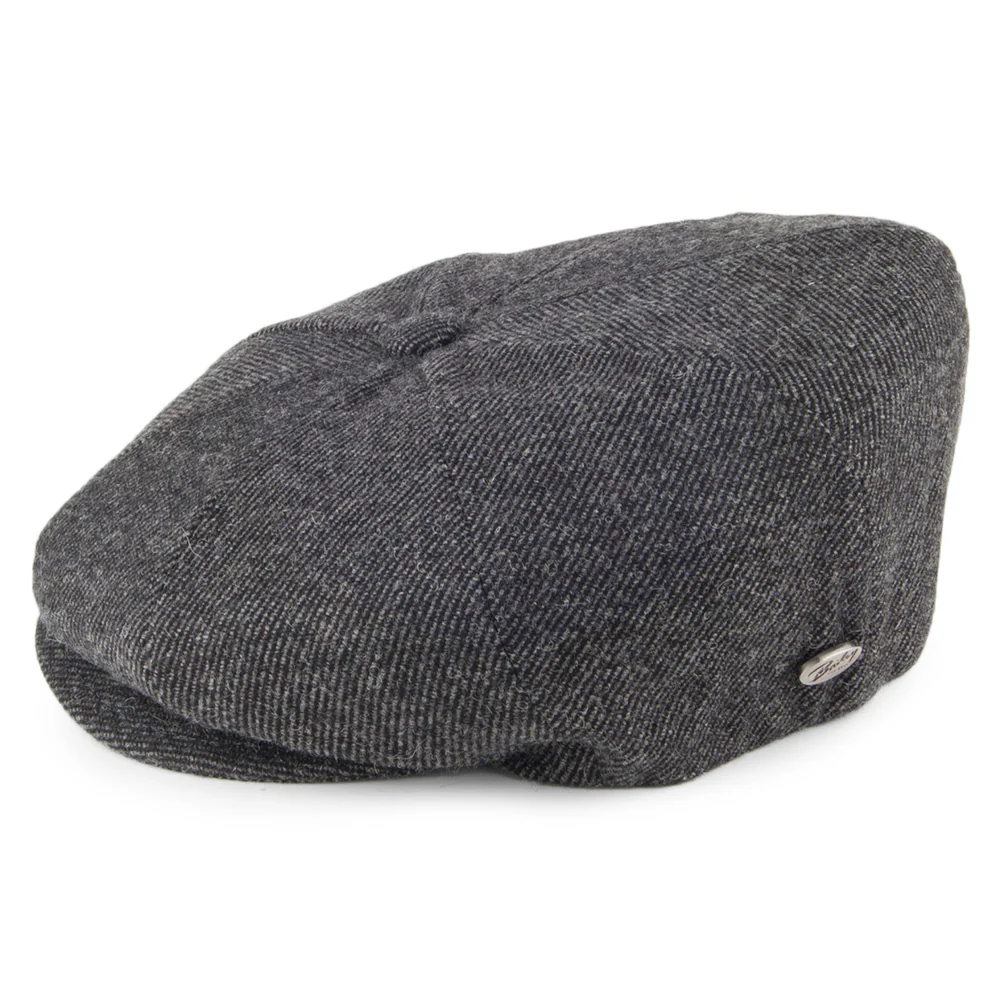 Bailey Galvin Twill Ballonmütze aus Wolle - Anthrazit - Image 3