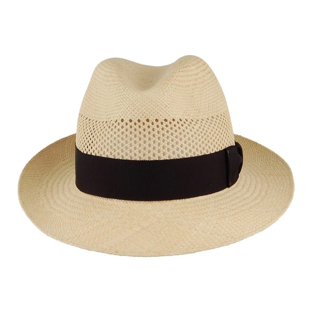 Bailey Groff Panama Fedora Hut - Natur - Image 3