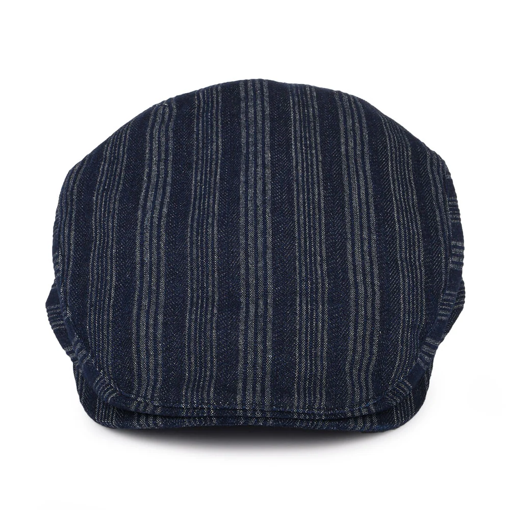 Bailey Gulick Schiebermütze gestreift aus Baumwolle - Dunkles Denim - Image 2
