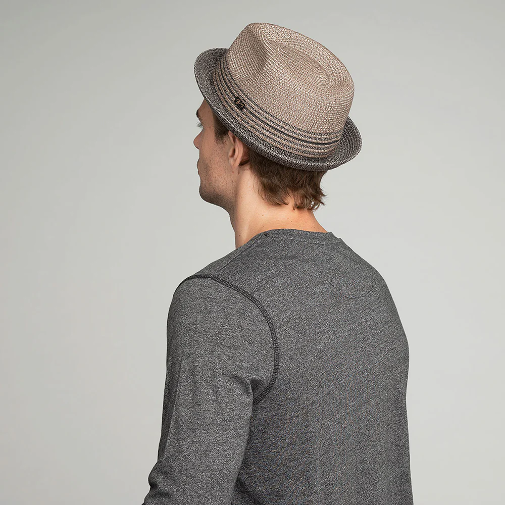 Bailey Hooper Trilby Hut aus Toyo Stroh - Anthrazit - Image 6