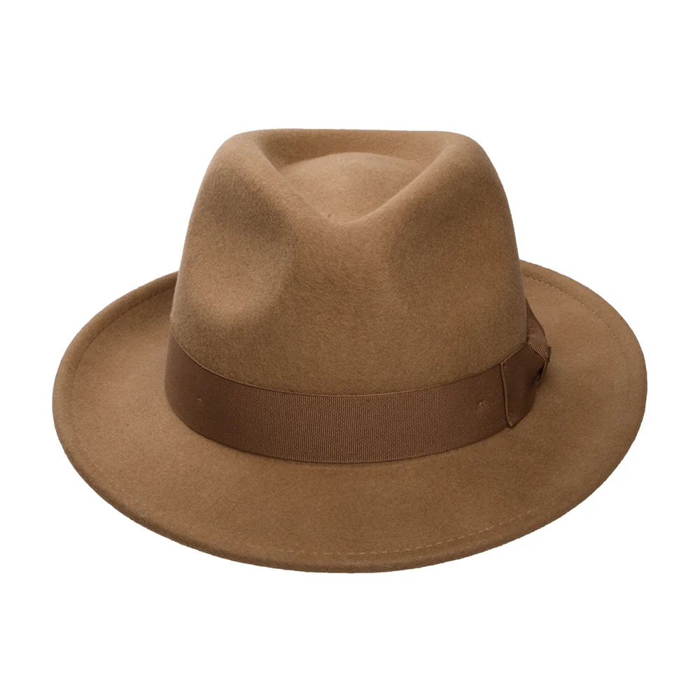 Bailey Maglor Trilby Hut aus Wollfilz - Hellbraun - Image 3