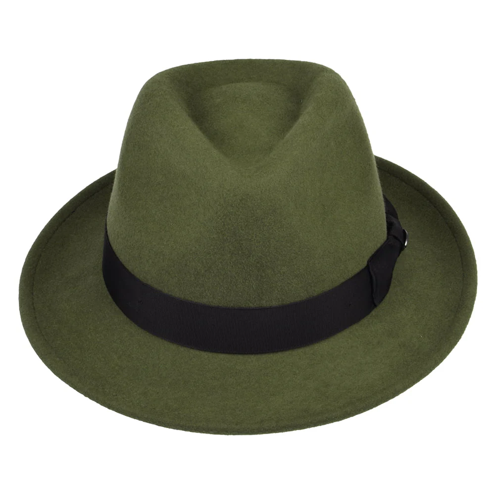 Bailey Maglor Trilby Hut aus Wollfilz - Waldgrün - Image 3