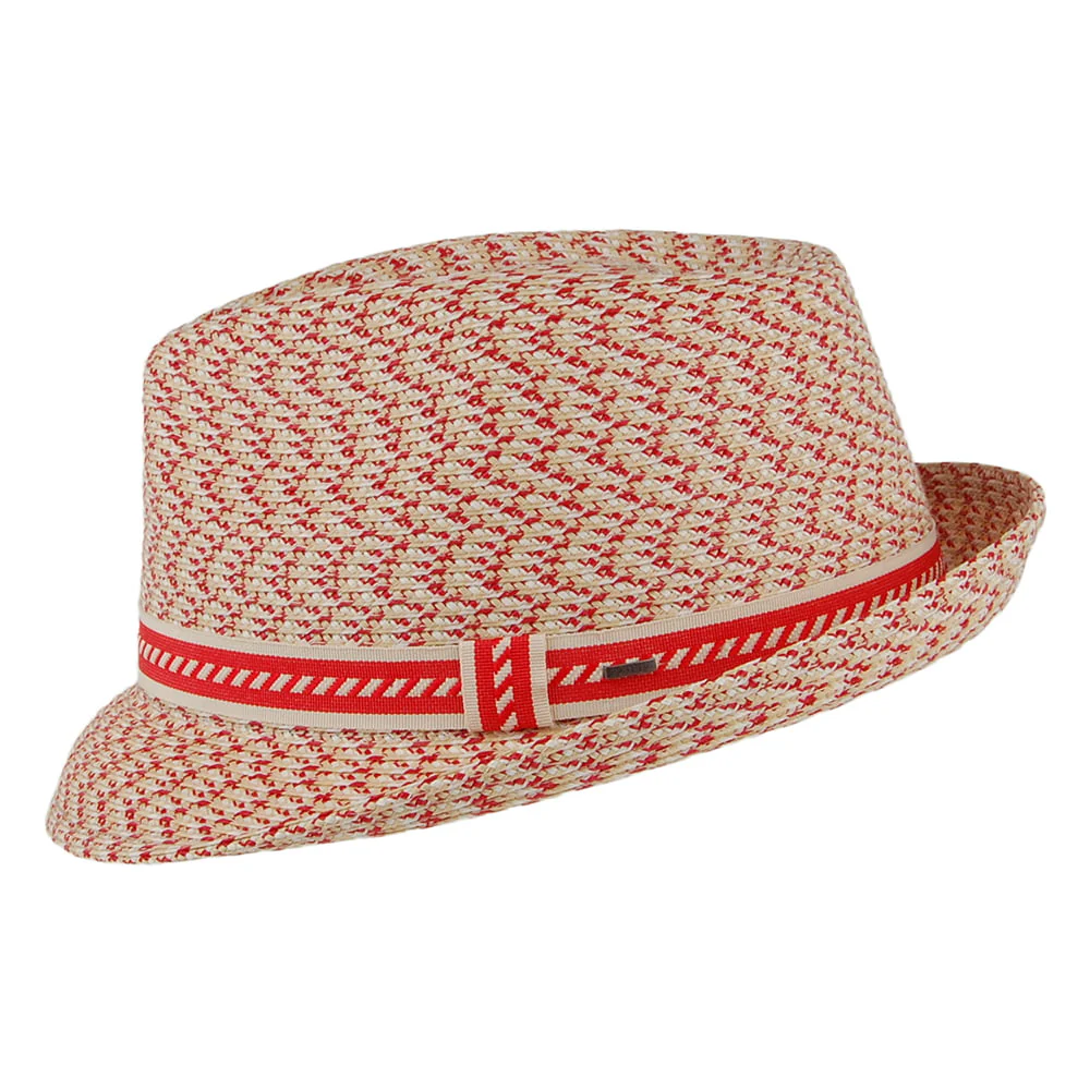 Bailey Mannes Trilby Hut - Rot-Natur - Image 2