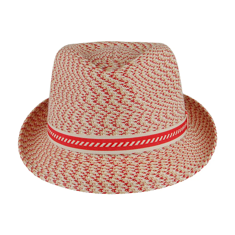 Bailey Mannes Trilby Hut - Rot-Natur - Image 3