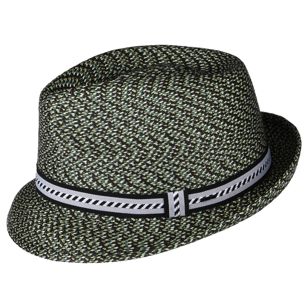 Bailey Mannes Trilby Hut - Schwarz-Grün - Image 2