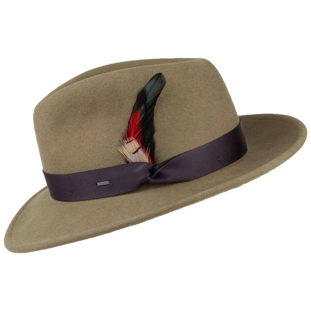 Bailey Metrick Fedora Hut aus Wollfilz - Hellolivgrün - Image 2
