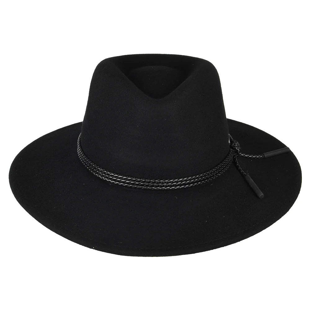 Bailey Piston Fedora Hut aus Wollfilz - Schwarz - Image 3