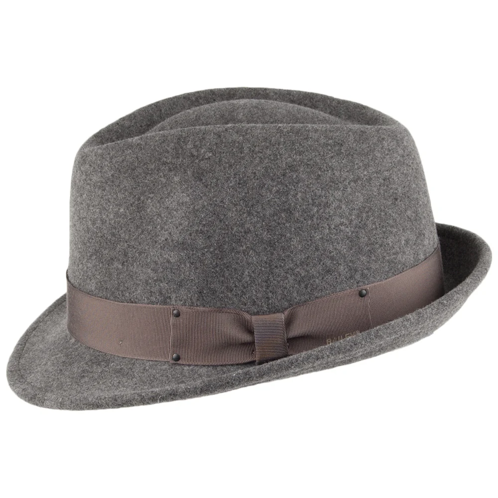Bailey Wynn II Knautschbarer Trilby Hut - Grau - Image 2