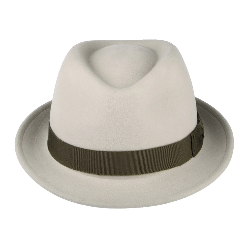 Bailey Wynn II Knautschbarer Trilby Hut - Helles Taupe - Image 3