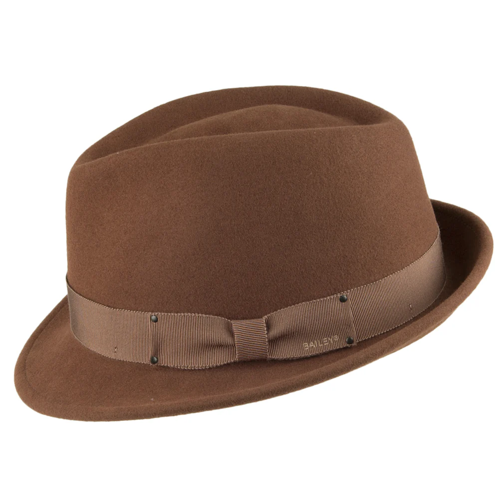 Bailey Wynn II Knautschbarer Trilby Hut - Rostrot - Image 2
