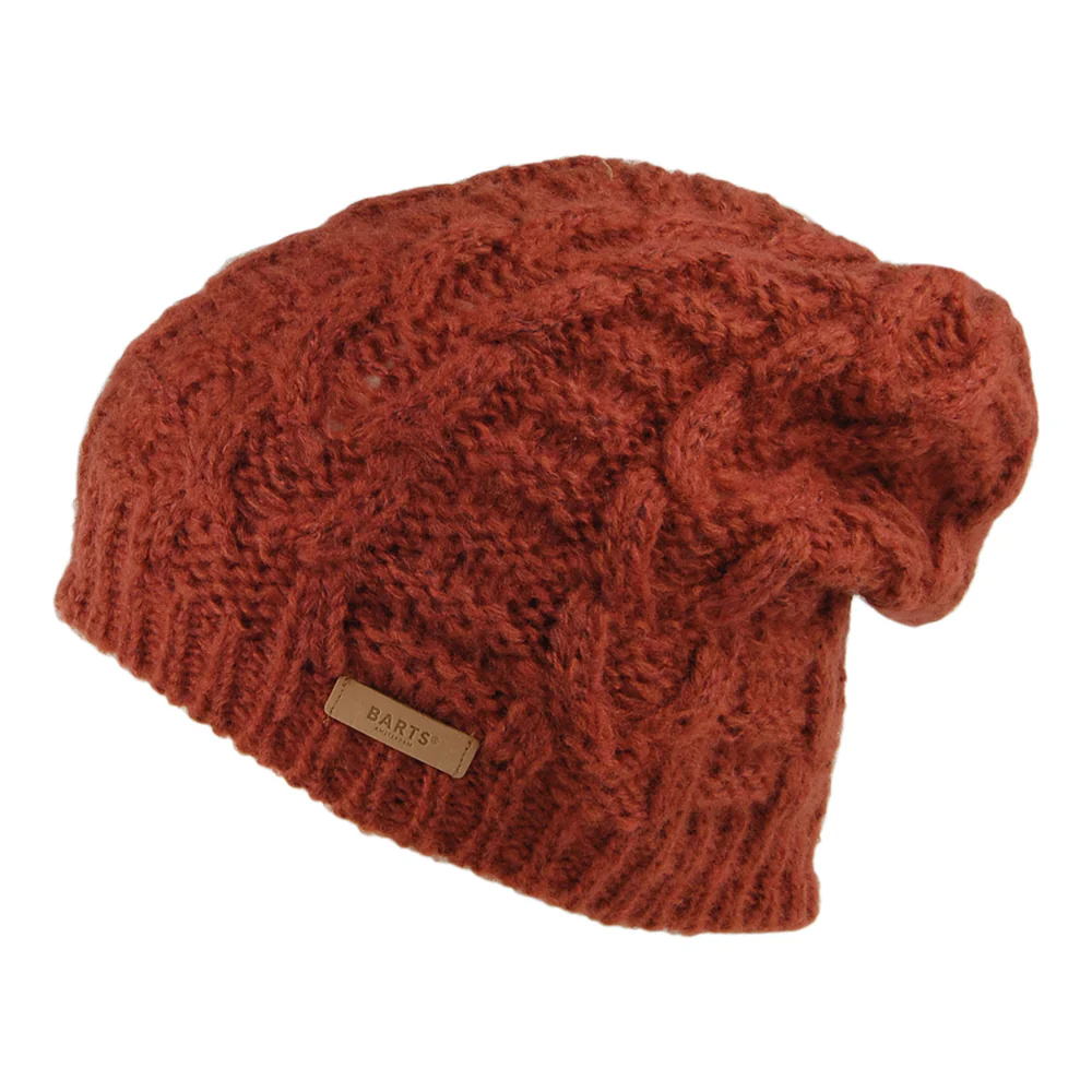 Barts Anemone Beanie Mütze - Rostrot