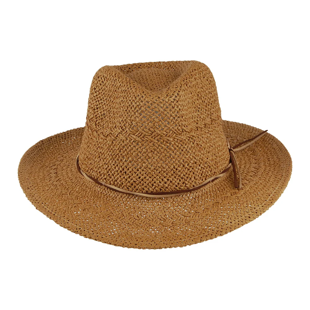 Barts Arday Sommer Fedora Hut - Hellbraun - Image 3