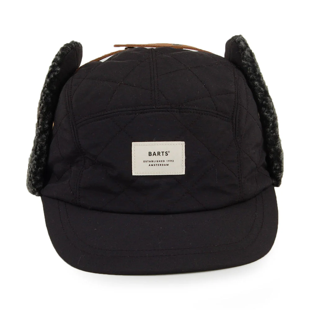 Barts Aspen Baseball Cap mit Ohrenklappen - Schwarz - Image 2