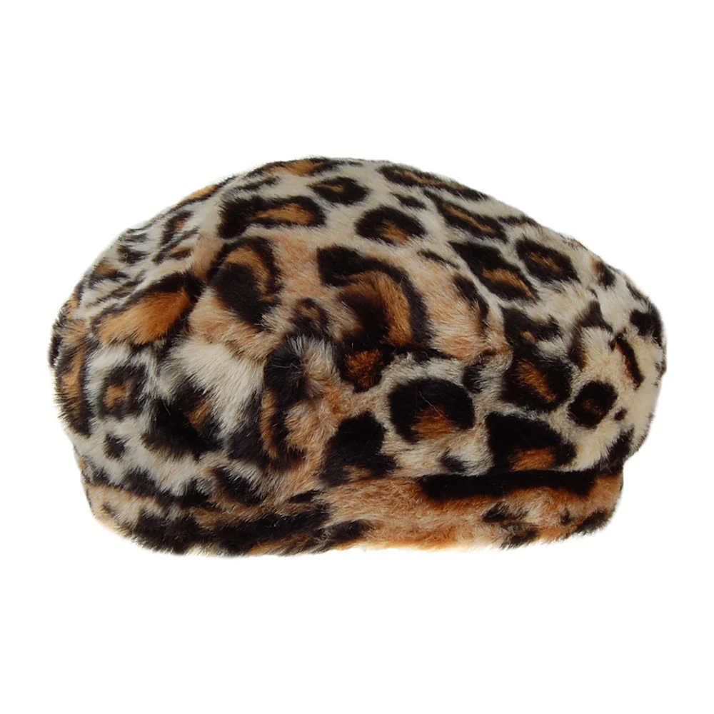Barts Astilbe Baskenmütze aus Kunstfell - Leopardenmuster - Image 2