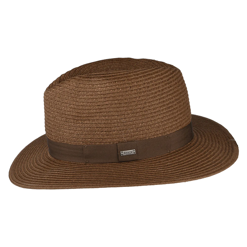 Barts Aveloz Fedora Hut aus Stroh - Dunkelbraun - Image 2