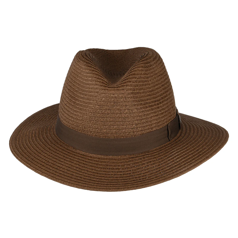 Barts Aveloz Fedora Hut aus Stroh - Dunkelbraun - Image 3