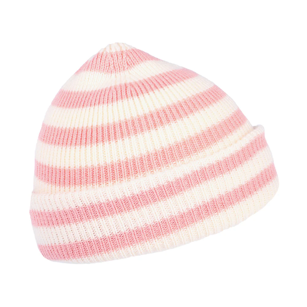 Barts Baby Milo Beanie Mütze - Rosé-Weiß - Image 3